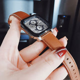 Fossil Inscription Multifunction Silver Dial Brown Leather Strap Watch for Men - BQ2658 Buy Now By Fossil