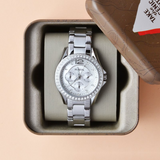 Fossil Riley Multifunction Silver Dial Silver Steel Strap Watch for Women - ES3202 Buy Now By Fossil
