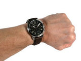Fossil Grant Chronograph Black Dial Brown Leather Strap Watch for Men - FS4813 Buy Now By Fossil