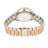 Fossil Tailor White Dial Two Tone Steel Strap Watch for Women - ES4396 Buy Now By Fossil