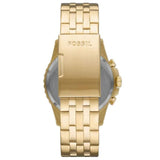 Fossil FB-01 Chronograph Black Dial Gold Steel Strap Watch for Men - FS5836 Buy Now By Fossil