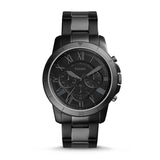 Fossil Grant Chronograph Black Dial Two Tone Steel Strap Watch for Men - FS5269 Buy Now By Fossil