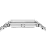 Fossil Raquel Three Hand Date Mother of Pearl Dial Silver Steel Strap Watch for Women - ES5306 Buy Now By Fossil