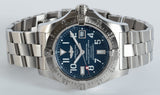 Breitling Aeromarine Avenger Seawolf 45mm Blue Dial Stainless Steel Mens Watch - A1733110/C756 Buy Now By Breitling