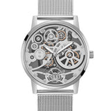 Guess Gadget Silver Dial Silver Mesh Bracelet Watch for Men - GW0538G1 Buy Now By Guess