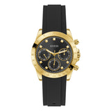 Guess Eclipse Multi Function Black Dial Black Rubber Strap Watch for Women - GW0315L1 Buy Now By Guess