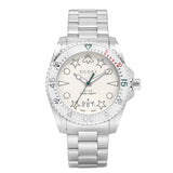 Gucci Dive Quartz White Dial Silver Steel Strap Watch For Men - YA136336 Buy Now By Gucci