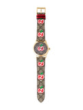 Gucci G Timeless Quartz Brown Dial Brown Leather Strap Watch For Men - YA1264158 Buy Now By Gucci