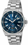Gucci Dive Quartz Blue Dial Silver Steel Strap Watch For Men - YA136311 Buy Now By Gucci