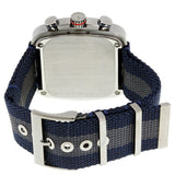 Gucci Coupe Chronograph Blue Dial Two Tone NATO Strap Watch for Men - YA131203 Buy Now By Gucci