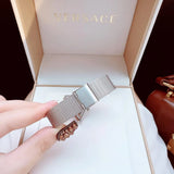 Guess Quartz Silver Dial Silver Mesh Strap Watch For Women - GW050L1 Buy Now By Guess