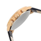 Guess Horizon Chronograph Blue Dial Blue Leather Strap Watch For Men - W0380G5 Buy Now By Guess