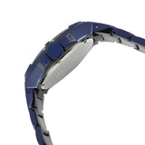 Guess Rigor Multifunction Black Dial Blue Steel Strap Watch for Men - W0218G4 Buy Now By Guess