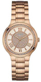 Guess Madison Diamonds White Dial Rose Gold Steel Strap Watch for Women - W0637L3 Buy Now By Guess