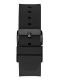 Guess Legend Analog Black Dial Black Rubber Strap Watch For Men - GW0648G1 Buy Now By Guess