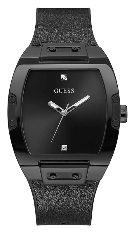 Guess Phoenix Black Dial Black Rubber Strap Watch for Men - GW0386G1 Buy Now By Guess