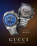 Gucci G Timeless Chronograph Grey Dial Silver Steel Strap Watch For Men - YA126238 Buy Now By Gucci