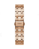 Guess Cosmo Diamonds Silver Dial Rose Gold Steel Strap Watch For Women - GW0033L3 Buy Now By Guess