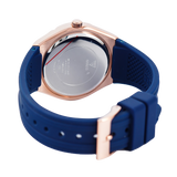 Guess Cosmo Diamonds Blue Blue Dial Blue Silicone Strap Watch for Women - GW0034L4 Buy Now By Guess