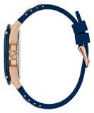 Guess Delta Blue Dial Blue Silicone Strap Watch for Men - GW0051G3 Buy Now By Guess