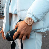 Guess Phoenix Multifunction Crystals Gold Dial Gold Steel Strap Watch For Men - GW0094G2 Buy Now By Guess