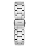 Guess Sparkler Diamonds Silver Dial Silver Steel Strap Watch for Women - GW0111L1 Buy Now By Guess