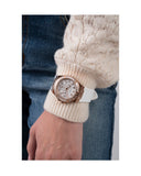 Guess Venus Diamonds White Dial White Rubber Strap Watch for Women - GW0118L4 Buy Now By Guess