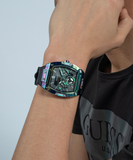 Guess Phoenix Multifunction Black Dial Black Rubber Strap Watch for Men - GW0202G5 Buy Now By Guess