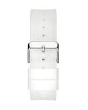 Guess Phoenix Multi Function Silver Dial White Rubber Strap Watch for Men - GW0203G1 Buy Now By Guess