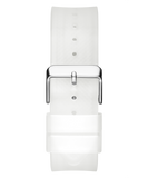 Guess Phoenix Multi Function Silver Dial White Rubber Strap Watch for Men - GW0203G1 Buy Now By Guess