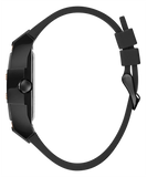 Guess Phoenix Multifunction Black Dial Black Silicone Strap Watch For Men - GW0203G8 Buy Now By Guess