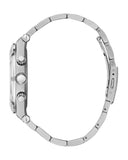 Guess Continental Black Dial Silver Steel Strap Watch for Men - GW0260G1 Buy Now By Guess