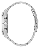 Guess Continental Silver Dial Silver Steel Strap Watch for Men - GW0261G1 Buy Now By Guess