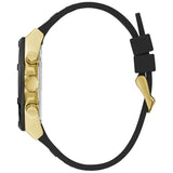 Guess Momentum Black Dial Black Rubber Strap Watch for Men - GW0263G1 Buy Now By Guess
