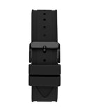 Guess Momentum Black Dial Black Rubber Strap Watch for Men - GW0263G1 Buy Now By Guess