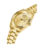 Guess Connoisseur Gold Dial Gold Steel Strap Watch for Men - GW0265G2 Buy Now By Guess