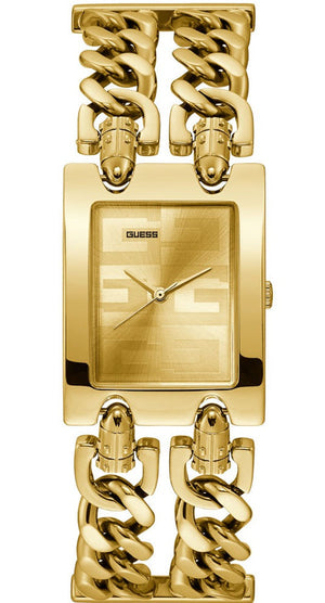 Guess Mod G Gold Dial Gold Steel Strap Watch for Women - GW0294L2 Buy Now By Guess