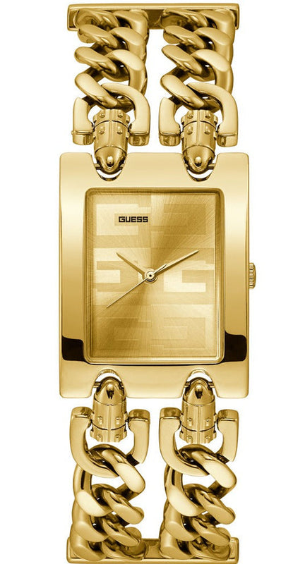 Guess Mod G Gold Dial Gold Steel Strap Watch for Women - GW0294L2 Buy Now By Guess