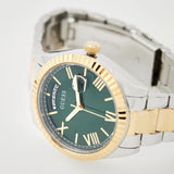 Guess Luna Quartz Green Dial Two Tone Steel Strap Watch For Women - GW0308L5 Buy Now By Guess