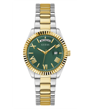 Guess Luna Quartz Green Dial Two Tone Steel Strap Watch For Women - GW0308L5 Buy Now By Guess