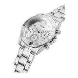 Guess Eclipse Multi Function Silver Dial Silver Steel Strap Watch for Women - GW0314L1 Buy Now By Guess