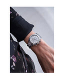 Guess Eclipse Multi Function Silver Dial Silver Steel Strap Watch for Women - GW0314L1 Buy Now By Guess
