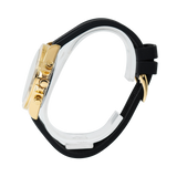 Guess Eclipse Multi Function Black Dial Black Rubber Strap Watch for Women - GW0315L1 Buy Now By Guess