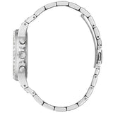 Guess Moonlight Multi Function Diamonds Silver Dial Silver Steel Strap Watch for Women - GW0320L1 Buy Now By Guess