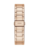 Guess Moonlight Multi Function Diamonds White Dial Rose Gold Steel Strap Watch for Women - GW0320L3 Buy Now By Guess