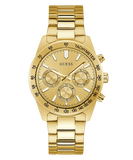 Guess Analog Chronograph Gold Dial Gold Steel Strap Watch for Men - GW0329G3 Buy Now By Guess