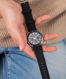 Guess Altitude Chronograph Black Dial Black Rubber Strap Watch for Men - GW0332G1 Buy Now By Guess