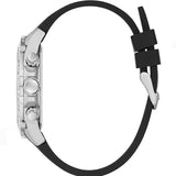 Guess Trophy Multifunction Black Dial Black Rubber Strap Watch for Men - GW0333G1 Buy Now By Guess