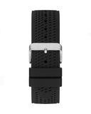 Guess Trophy Multifunction Black Dial Black Rubber Strap Watch for Men - GW0333G1 Buy Now By Guess