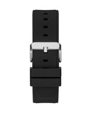Guess Third Grear Multi Function Black Dial Black Rubber Strap Watch for Men- GW0334G1 Buy Now By Guess